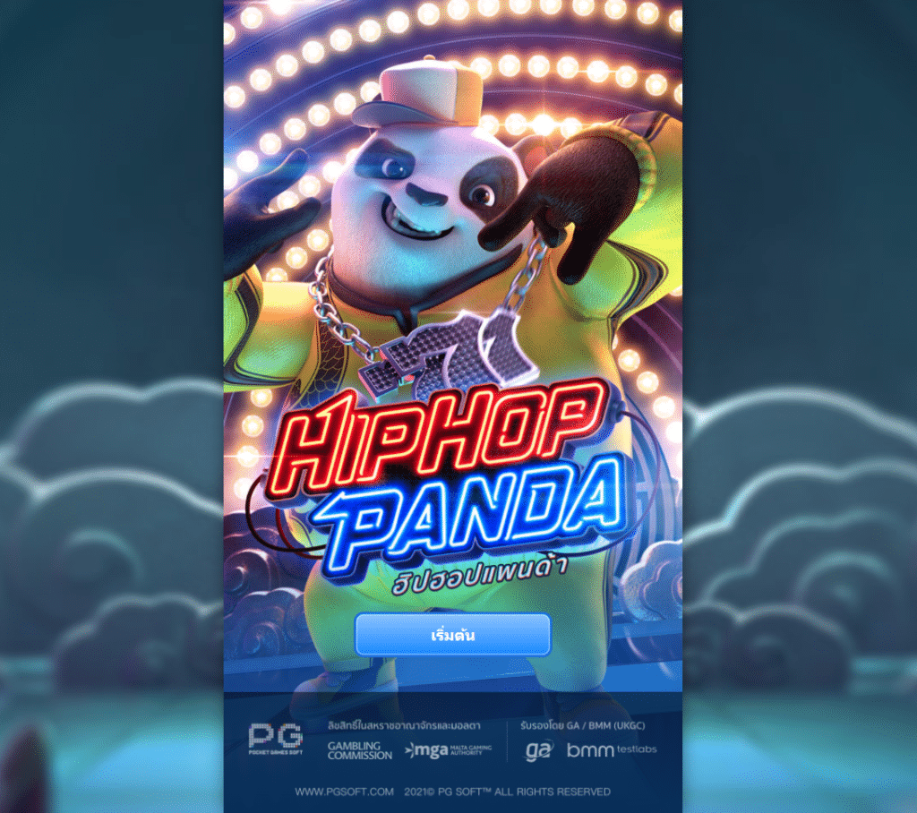 เกมสล็อต Hip Hop Panda ค่าย pG