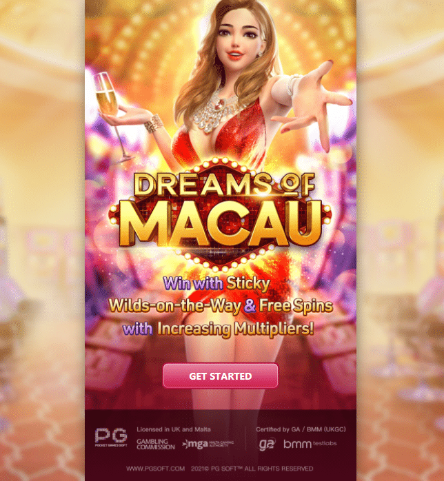 เกมสล็อต Dreams of Macau ค่าย PG