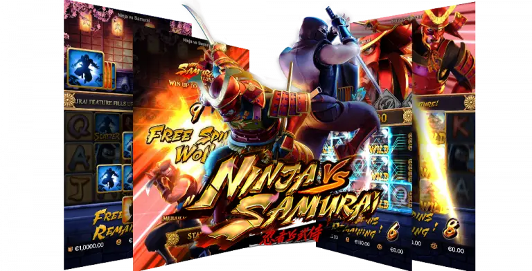 Ninja-vs-Samurai-จากค่าย-PG-SLOT